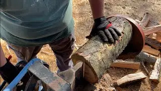 Cheap firewood log splitter