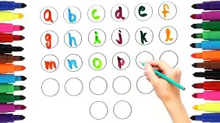 abcd in English | Write and Read the Alphabet | Dotted Alphabet Tracing | Learn abc writing 4