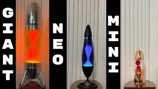 Giant, Mini & Neo LAVA LAMPS 