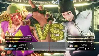 Street Fighter V CE 🔥 ALEX VS JURI