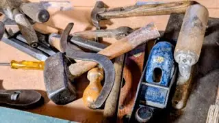 The Last Auction haul of tools from 2025