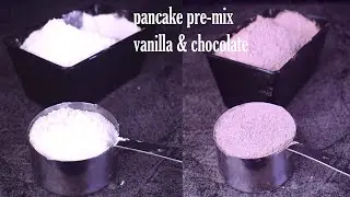 Pancake Pre-mix Vanilla & Chocolate - Foolproof Perfect Recipe