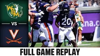 William and Mary vs. Virginia Full Game Replay | 2025 ACC Football