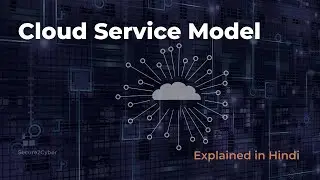 Cloud Service Model Explained in Hindi  | Secure 2 Cyber