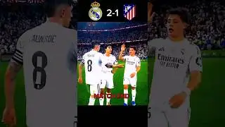 Real madrid vs Atletico madrid 1-0  Supercopa de Espa&ntilde;a #realmadrid #atleticomadrid #football #ucl