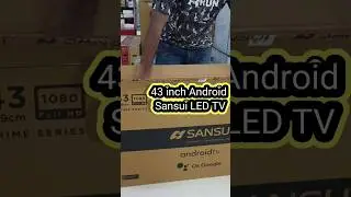 😱😱😱😱😱😱😱😱43 inch Android 4K LED TV Sansui  review and first look😱😱😱😱😱😱🙏🙏🙏#ledtvguru