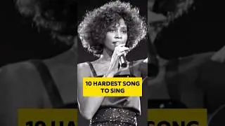 Hardest song to sing #mariahCarey #music #WhitneyHouston #Queen