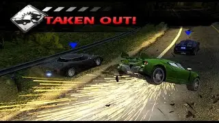 Burnout Dominator (PCSX2 Nightly): Road Rage with the Euro Super