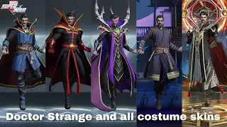 Doctor Strange all costume skins | ultra graphics |   MARVEL SUPER WAR