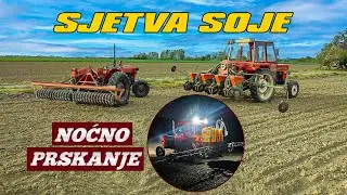 Letimo prije kiše | Sjetva soje i noćno prskanje