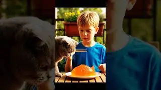 Cat Protects Its Cake Twin!