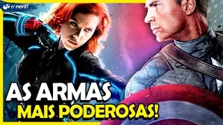 AS ARMAS MAIS PODEROSAS DOS VINGADORES!