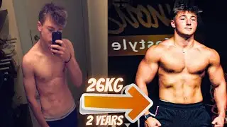26Kg Muskeln in 2 Jahren! Manuel Haas Transformation
