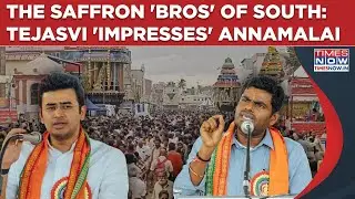 Annamalai Thanks Tejasvi Surya: Saffron Brothers Unite Against Stalin's DMK, Tamil Nadu 'Deepam' Row