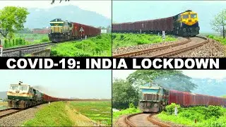 INDIA fights CORONA | 21 days LOCKDOWN due to COVID-19 | Railways transporting ESSENTIAL COMMODITIES