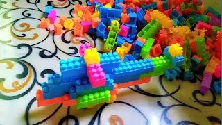 Satisfying DIY Helicopter / ASMR Building Block / lego blocks / relaxation 