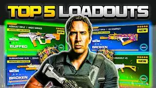 the TOP 5 *BROKEN* META Loadouts in Warzone After the NEW UPDATE! (Warzone BEST Builds)