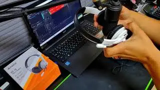 демонстрация работы гарнитуры A4Tech HS-10