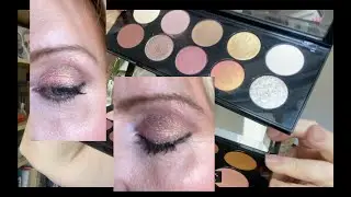 Макияж с палеткой Pat McGrath Divine Rose 1
