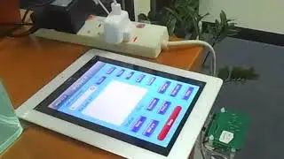 Kiosk using Apple iPAD for NFC contactless read and write applications