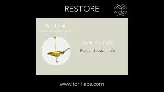 MCT Oil - Torii Restore - Herbal Elixirs. Plant Medicine Company