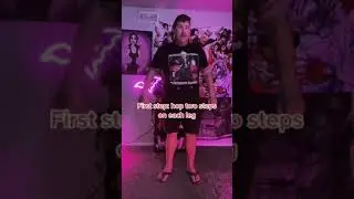 How to hardcore 2 step #metalcore #twostep #hardcoredancing