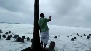 Ockhi effect in Lakshadweep Coast