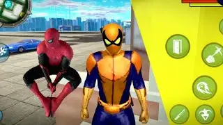 S&uuml;per Kahraman &Ouml;r&uuml;mcek Adam Oyunu #928 Spider Ninja Superhero Simulator -Android Gameplay