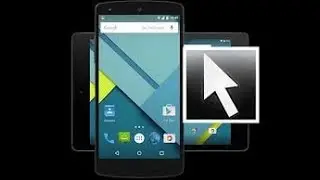 How to make mouse cursor an andriod phone.