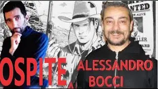 UNIVERSO FUMETTO OSPITI:  AUTORE ALESSANDRO BOCCI  SERGIO BONELLI EDITORE