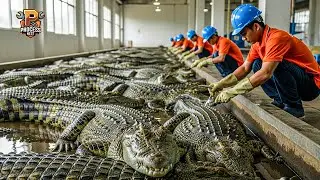 How Millions of Crocodiles Are Processed