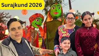 Surajkund Mela Vlog | Family Day Out ❤️ Food, Shopping & Fun!