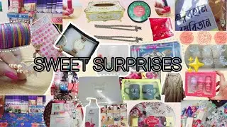 A little unboxing of all the love I received 🌸✨🧸