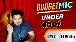 Best Budget Mic under 400rs | #lowbudget #lowbudgetmic #youtubegadgets #gadgets #electronic #review