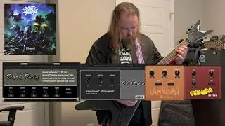 Dean V X Guitar - Valeton GP200 - King Diamond - Black Horsemen