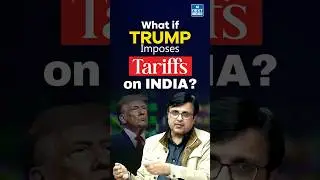 Trump Tariffs: Impact on Indian Economy #china #canada #india #trump