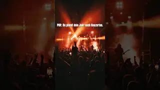 POV: Du planst dein Jahr nach Konzerten | A Night of Heavy Metal