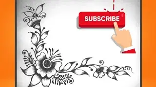 HOW TO DRAW CORNER DESIGN/TABLE ,PILLOW ,CUSHION COVER DESIGN/FILE, CHART, PROJECT DESIGN