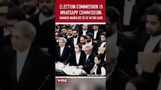 Election Commission is WhatsApp commission: Mamata Banerjee to SC in SIR case