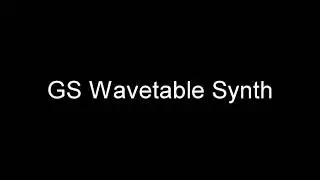 Old MIDI Samples (Microsoft GS Wavetable Synth)
