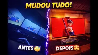 DANDO UMA MINI REFORMA NO MEU SETUP!!!! SERA QUE FICOU BOM?