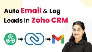 Send Emails for Website Form Leads and Log Data in Zoho CRM