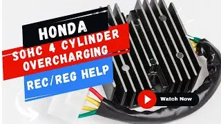 Honda SOHC 4 cylinder overcharging rec/reg help