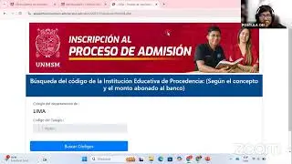 POSTULA OE! INSCRIPCIÓN AL EXAMEN DE ADMISIÓN UNMSM 2025-I