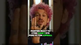 Fighters react to Cyril Gane&rsquo;s eye poke on Tom Aspinall #ufc #tomaspinall #cyrilgane #mmanews