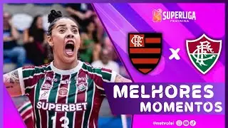 CAIU O INVÍCTO | VITÓRIA HISTÓRICA | FLAMENGO 2x3 FLUMINENSE | Melhores Momentos | Superliga 25/26