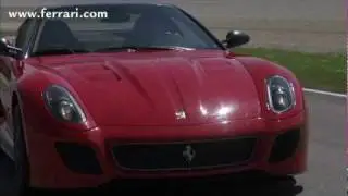 2011 Ferrari 599 GTO in Action on the Mugello Track