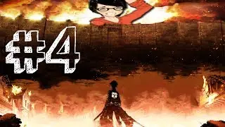 Attack on titan *with no commentaring just music* Ep.4 w/ Andrewtehgamarh & Friend