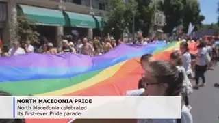 North Macedonia holds first-ever Pride parade