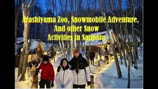 Vlogmas No. 4 : Arashiyama Zoo, Snowmobile adventure in Sapporo, Japan